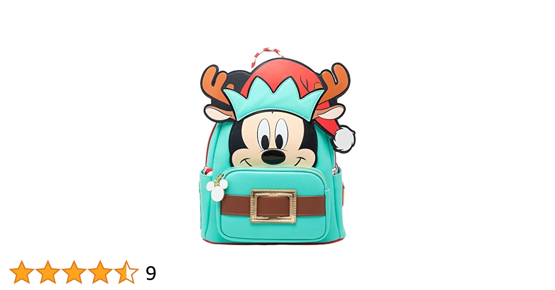 Loungefly Disney ミニー トナカイ クリスマス 光るリュック Amazon.com | Loungefly Disney Light Up Mickey Mouse Reindeer